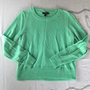 Small Light Green J. Crew Sweater